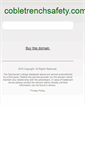 Mobile Screenshot of cobletrenchsafety.com